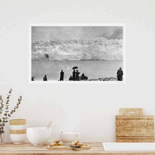 Poster Glacier pour enfants Alaska 1908 (Cuisine)
