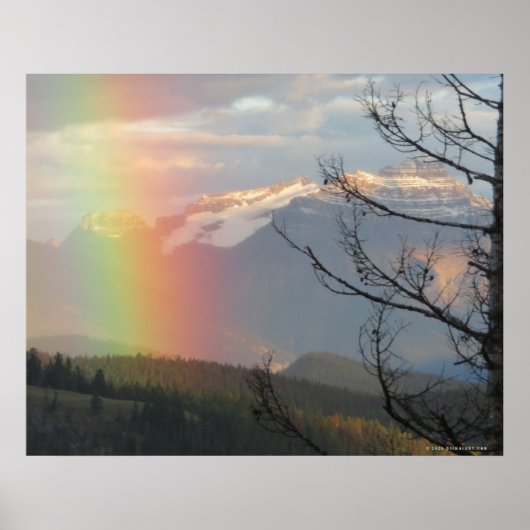 Poster Glacier Rainbow (Devant)