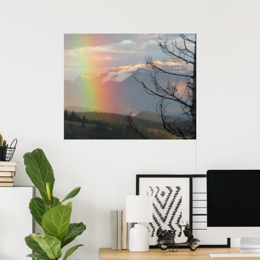 Poster Glacier Rainbow (Bureau à domicile)