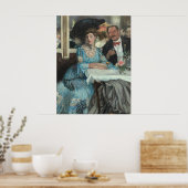 Poster Glackens' Chez Mouquin (Cuisine)