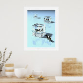 Poster Glaçons - Icecubes (Cuisine)
