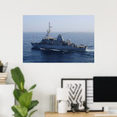 Poster Gladiateur USS (MCM 11) (Bureau à domicile)