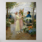 Poster Gladiolus | Victor Gabriel Gilbert (Devant)