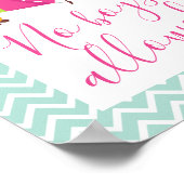 Poster Glam Camp Spa Makeover Anniversaire (Coin)