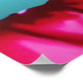 Poster Glam Diva dans les tons rétro (Coin)