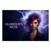Poster Glamour's Muse (Devant)