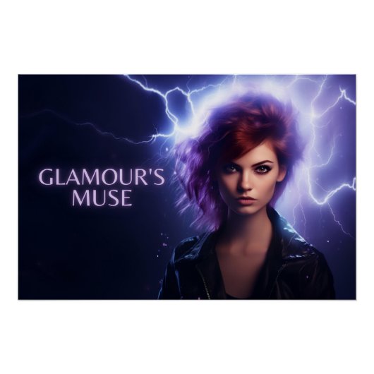 Poster Glamour's Muse (Devant)