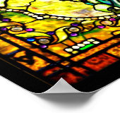 Poster-Glas in lood-Louis Tiffany 101 Poster (Hoek)