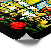 Poster-Glas in lood-Louis Tiffany 109 Poster (Hoek)