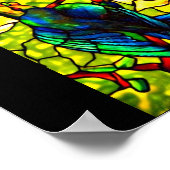 Poster-Glas in lood-Tiffany 15 Poster (Hoek)