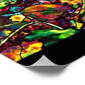Poster-Glas in lood-Tiffany 20 Poster (Hoek)