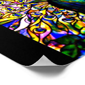Poster-Glas in lood-Tiffany 29 Poster (Hoek)
