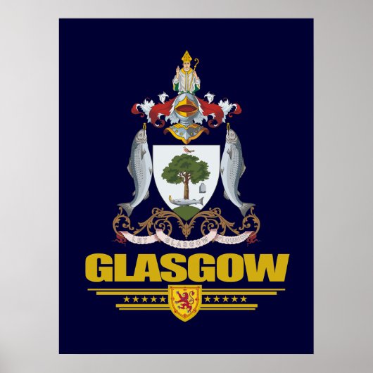Poster Glasgow (Devant)