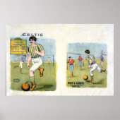 Poster Glasgow Celtic FC, 1894 (Devant)