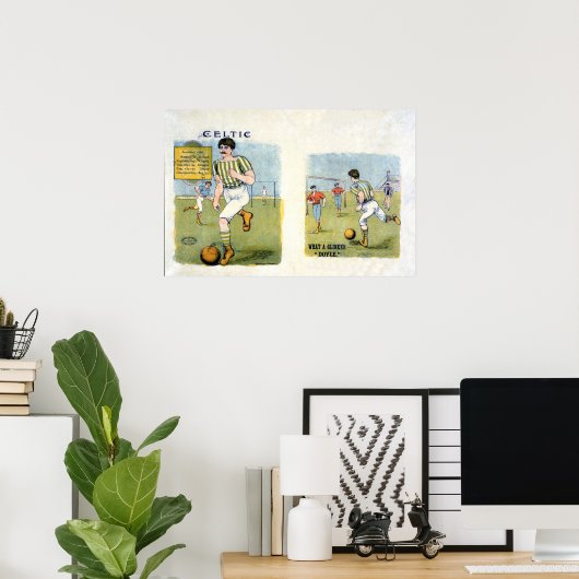 Poster Glasgow Celtic FC, 1894 (Bureau à domicile)