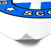 Poster Glasgow Écosse (Coin)