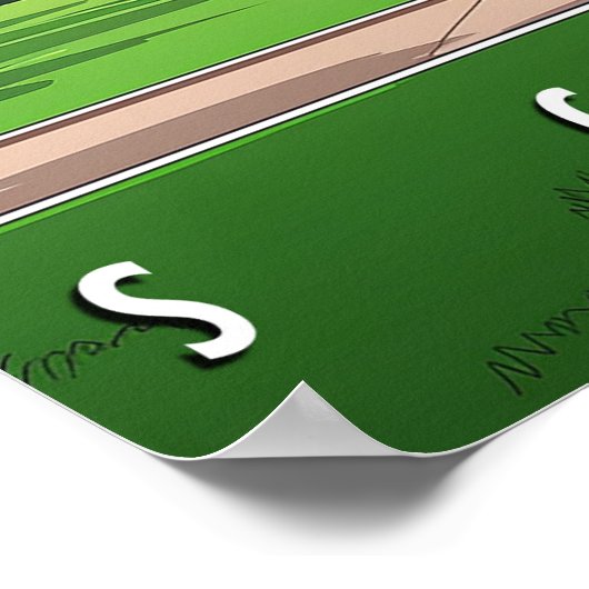 Poster Glasgow, Écosse (Coin)