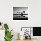 Poster Glasgow Grue Finnieston (Bureau à domicile)