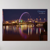 Poster Glasgow - Le Clyde Arc (Devant)