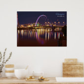 Poster Glasgow - Le Clyde Arc (Cuisine)
