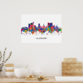 Poster Glasgow Skyline (Cuisine)