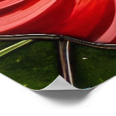 Poster Glass Patchwork Hummingbird Garden Floral Mosaic (Coin)