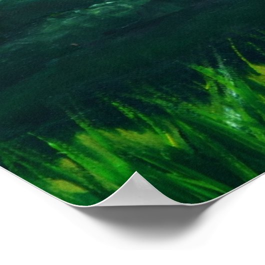 Poster Glastonbury hare (Coin)