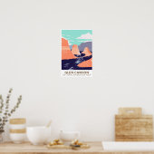 Poster Glen Canyon Reflection Canyon Vintage (Cuisine)