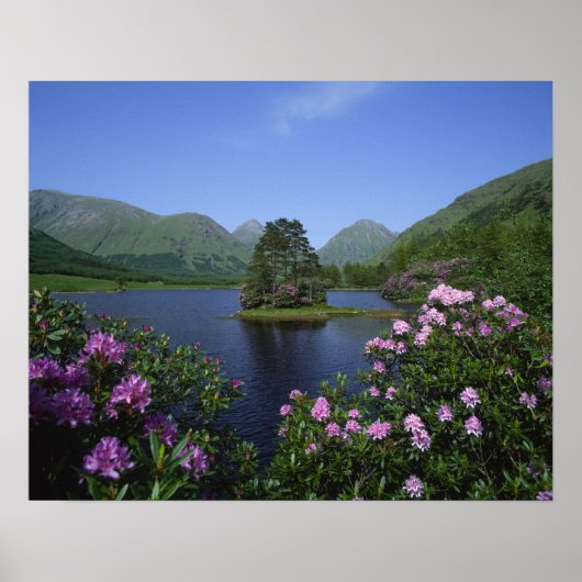 Poster Glen Etive, Highlands, Écosse (Devant)