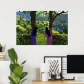 Poster Glen of the Twins Print (Bureau à domicile)
