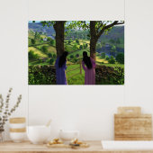 Poster Glen of the Twins Print (Cuisine)