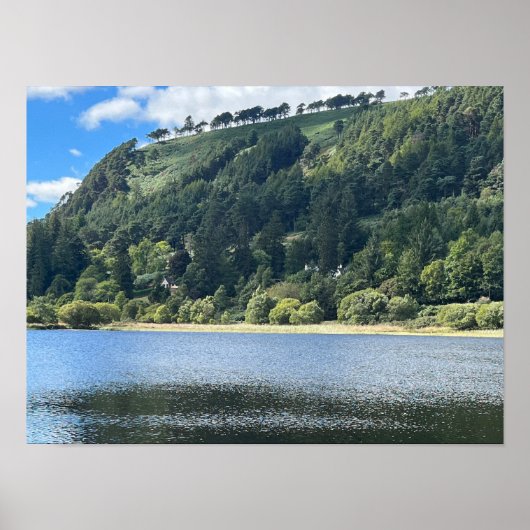 Poster Glendalaugh Lakes Comté Wicklow Irlande Europe (Devant)