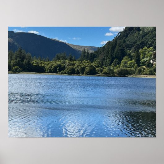 Poster Glendalaugh Lakes Comté Wicklow Irlande Europe (Devant)