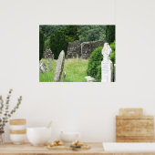 Poster Glendalough, cimetière d'Irlande (Cuisine)