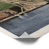 Poster Glenwood Springs, CO - Vue de l'hôtel CO & Pool (Coin)