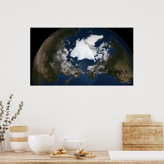 Poster Glice marine arctique (Cuisine)