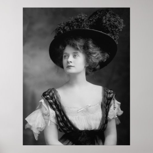 Poster Glinda la bonne sorcière, début des années 1900 (Devant)