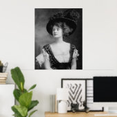 Poster Glinda la bonne sorcière, début des années 1900 (Bureau à domicile)