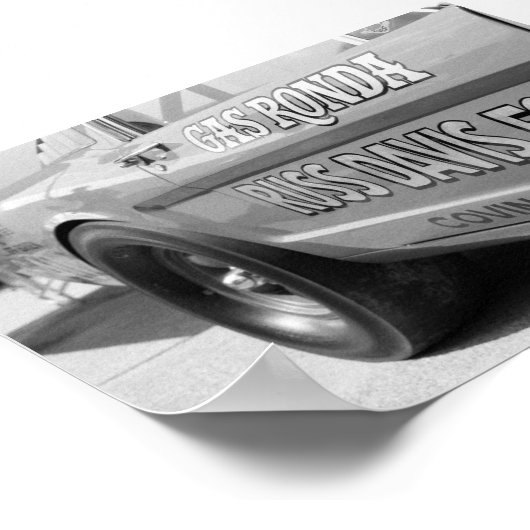 Poster Glissage vintage - Gaz (Coin)