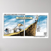 Poster Glisser-déplacer (Devant)