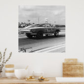 Poster Glisser Mopar vintage - Cuda - Pauvre garçon (Cuisine)