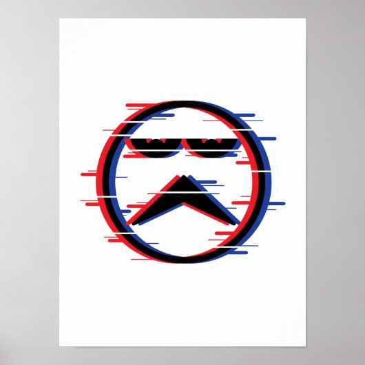 Poster Glitch (Devant)