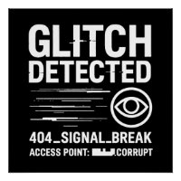 GLITCH DÉTECTÉ - Transmission du signal endommagé
