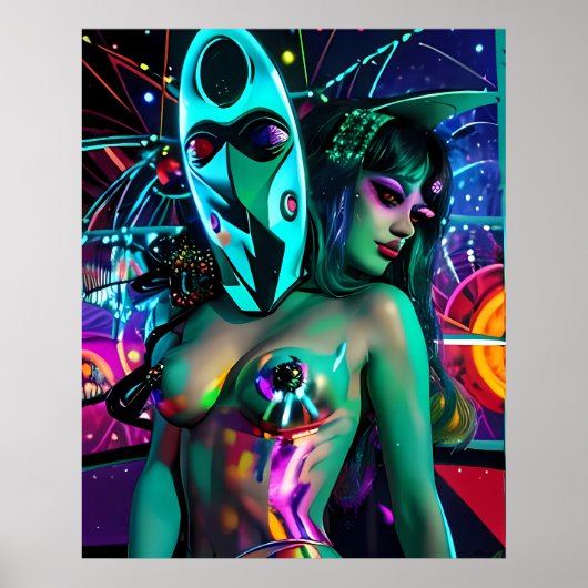 Poster Glitch Dream-Streaming the Old Gods (Devant)