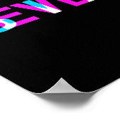 Poster Glitch Optical Illusion Six Seven 6 7 Meme Gen Alp (Coin)