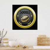 Poster Glitch : réalisation maniacal foxbrusher (Cuisine)