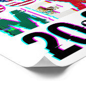 Poster Glitched CAN USA MEX 2026  – World Cup Soccer  (Coin)