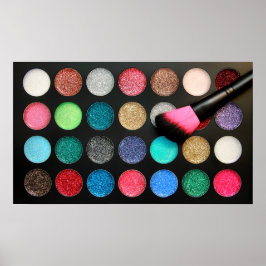 Poster Glitter Makeup Palette