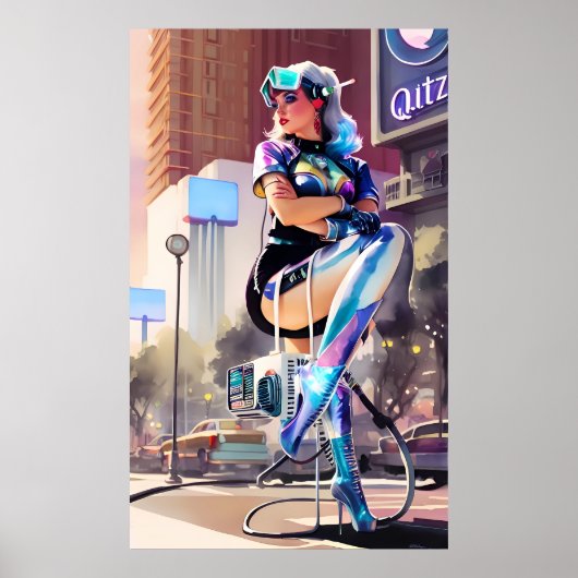 Poster Glitz, Qitz et Glamor Ken Gage Art (Devant)