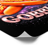 Poster Glizzy Gobbler Drôle Mème De Hot Dog Espace Esthét (Coin)
